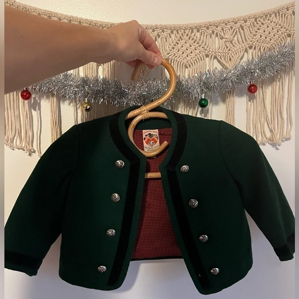Vintage Original-Lanz Salzburg Wien Innsbruck wool Christmas/Winter jacket. - Picture 12 of 16